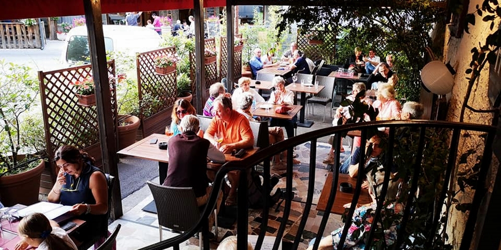 restaurant terrace la brigue