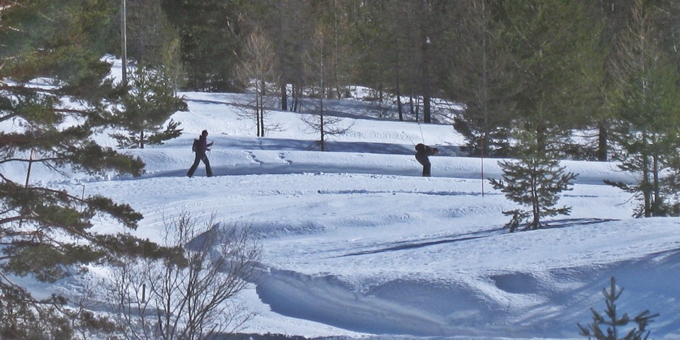 cross country skiing