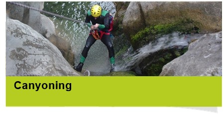 canyoning vallee de la roya